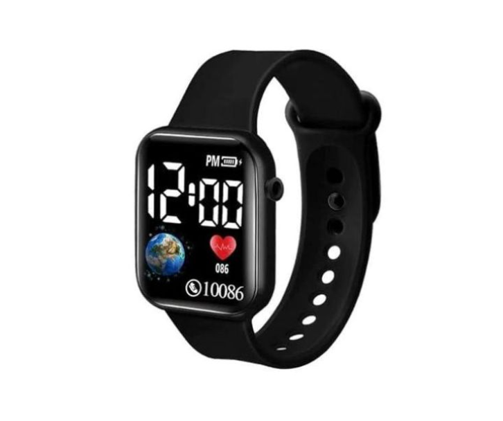 Fashion Kids' Digital Watch - Shockproof & Waterproof LED Watch for Boys, Girls,Men & Women