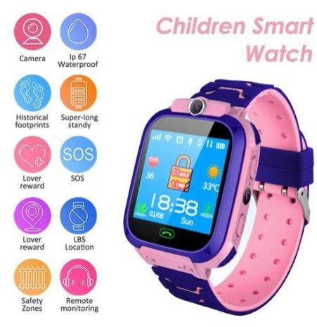 SmartWatch  Multifunctional Kids /Children Water Resistance With Sim Card Slot