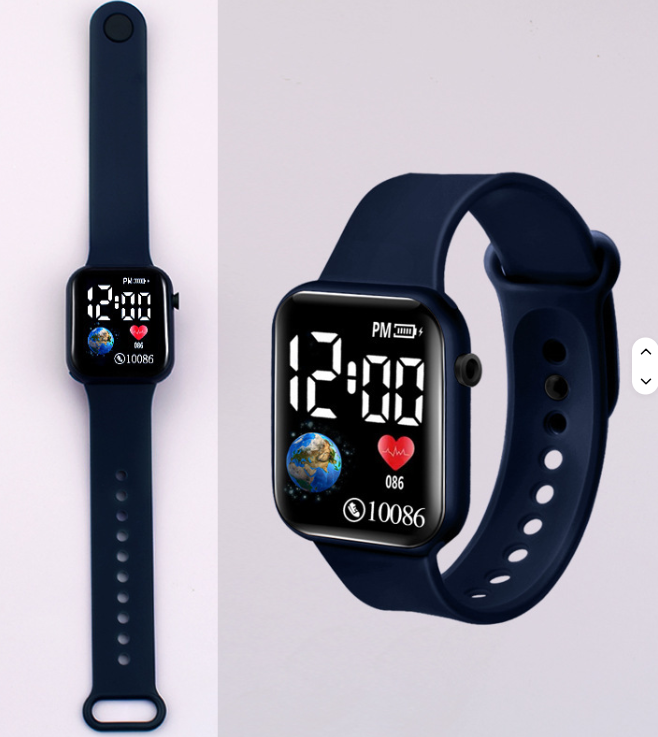Fashion Kids' Digital Watch - Shockproof & Waterproof LED Watch for Boys, Girls,Men & Women