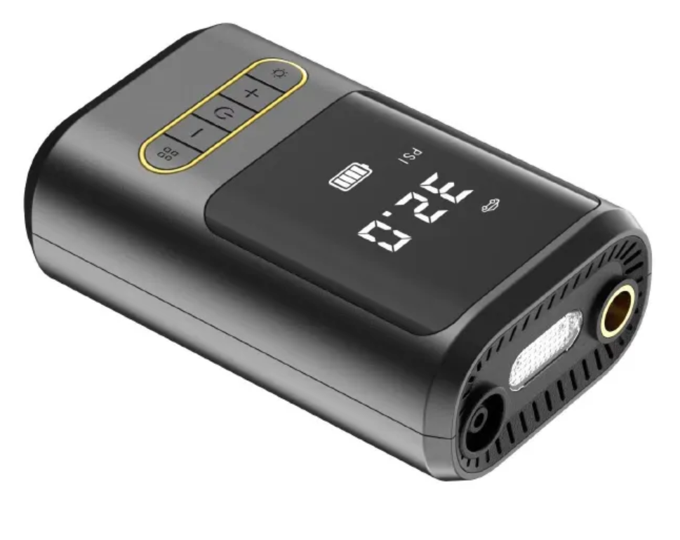 Car Mounted Inflation Pump Portable Mini Self-propelled Electric Tire Inflator Air Pump Handheld Wireless Charging