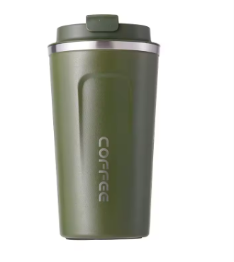 500ml Double Stainless Steel 304 Coffee Thermos Mug Leak-Proof Non-Slip Car Vacuum Flask Travel Thermal Cup Water Bottle