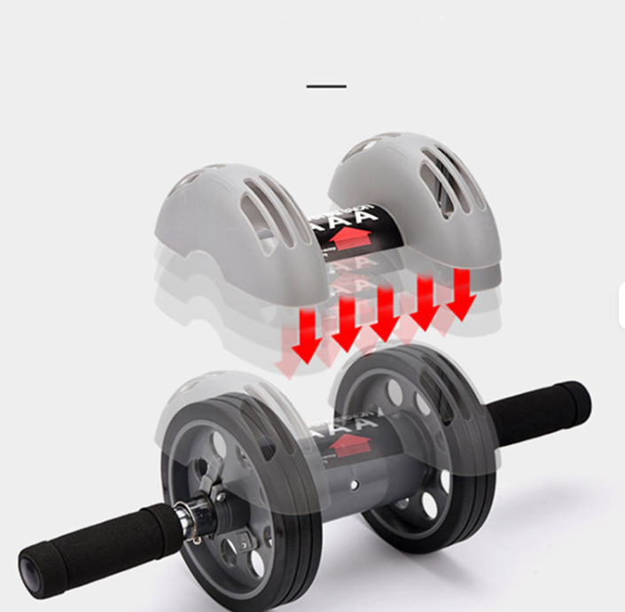 Home Gym Equipment Abdominal Sports Ab Wheel Roller 6-in-1 Exercise Roller Wheel Kit