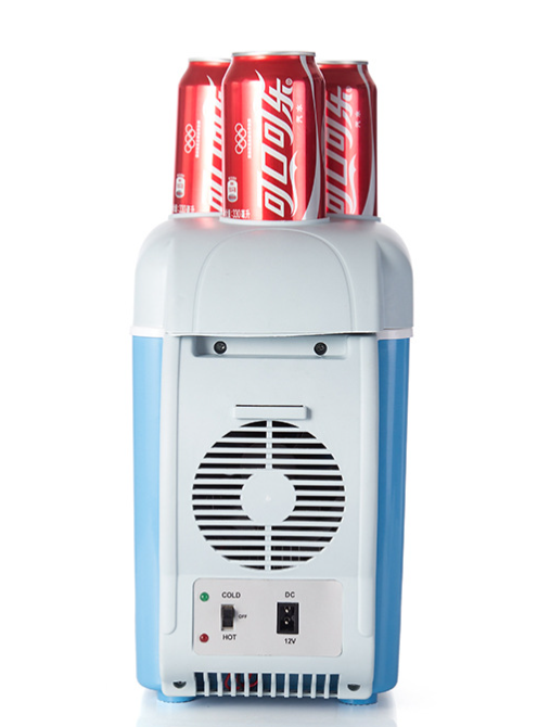 7.5 Litres Mini Portable Car Fridge makeup Fridge Portable Home Electric Cooler & Warmer Box, Mini Refrigerator
