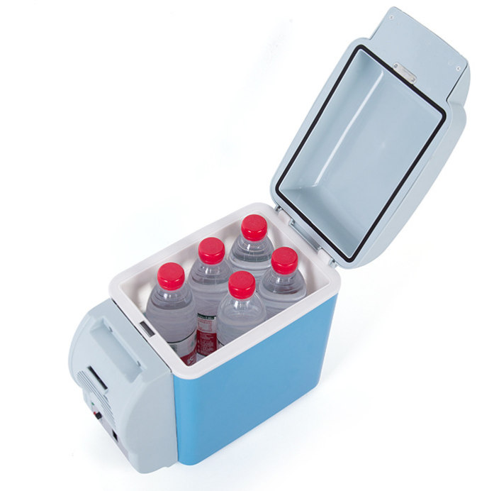 7.5 Litres Mini Portable Car Fridge makeup Fridge Portable Home Electric Cooler & Warmer Box, Mini Refrigerator