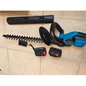 Heavy Duty Cordless Lithium-ion hedge trimmer with Accesories Fence Trimmer Cutter With 2 Batteries