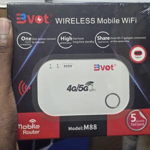 BVOT 4G/5G Universal Portable Pocket Wifi Mifi(Safaricom,Airtel,Telkom)