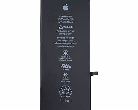 iPhone 6 / 6 Plus / 6S / 6S Plus Replacement Battery – High Capacity Li-ion, Long-Lasting Power, Safe, Compatible with Original Specs