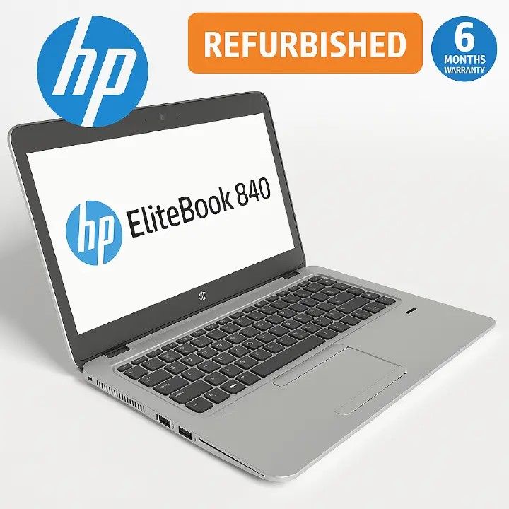 🔥HOT DEAL: FREE WIRELESS MOUSE + 6 MONTH WARRANTY🔥 HP ELITEBOOK 840 G3 | INTEL CORE I7 | 8GB RAM | 256GB SSD | 14” HD DISPLAY | WINDOWS 10 + OFFICE | SLIM SILVER DESIGN | REFURBISHED BUSINESS LAPTOP