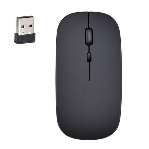 Rechargeable Bluetooth Wireless Mouse for MacBook, MacBook Air/Pro, iPad, Laptop, PC, Chromebook – LED RGB Backlit Ergonomic Gaming Mouse, 3600 DPI High-Precision, Silent Click.
