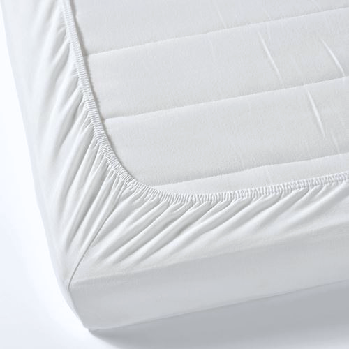 Fitted Plain/Stripped High Grade Premium Cotton Bed Sheet Set, 1 Flat Bedsheet, 1 Fitted Bedsheets & 4 Pillow Cases