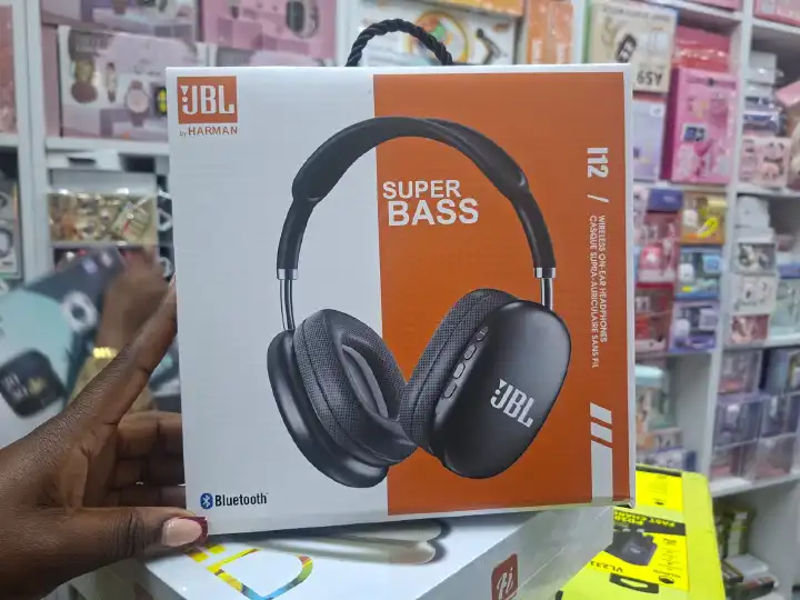 DISCOUNTED DEALS!!!JBL i12 Wireless Headset – Super Bass Wireless Bluetooth Headphones With Microphone and Noise Cancellation Gaming Headset Stereo HiFi Earphones