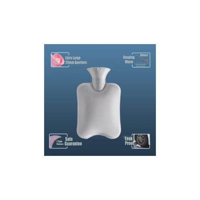 2L Hot Water Bottle Thick Rubber Warm Set hot Water Bag with Cover