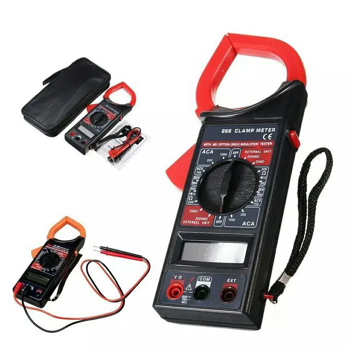 Digital Clamp Meter Multimeter AC/ Current Volt Tester