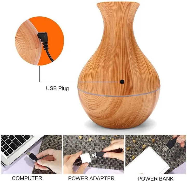 Ultrasonic Humidifier Aromatherapy Oil Diffuser