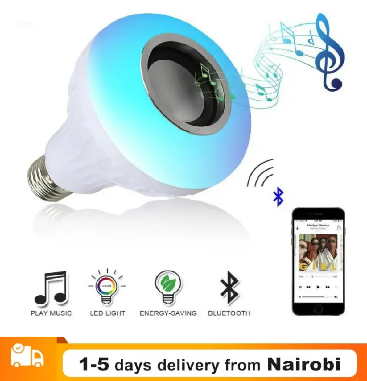 【Promotion】Bluetooth Music LED Bulb Multi Color Speaker