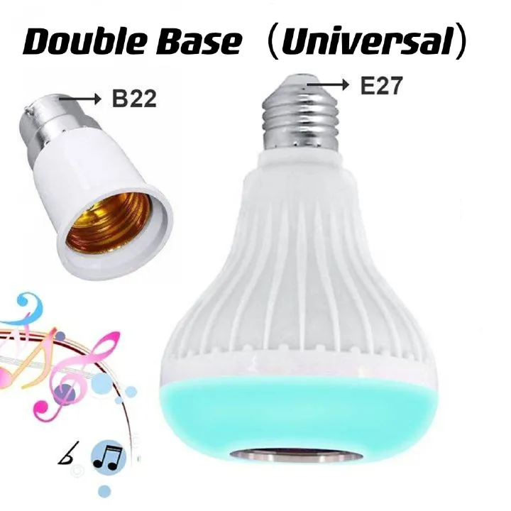【Promotion】Bluetooth Music LED Bulb Multi Color Speaker