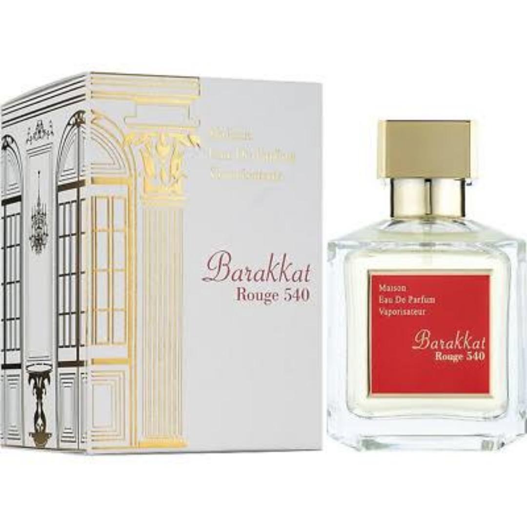 Maison Barrakat Rouge 540 EDP  100ML Unisex Long-Lasting Luxury blend of saffron, jasmine, cedar, ambroxan, ambergris Perfume