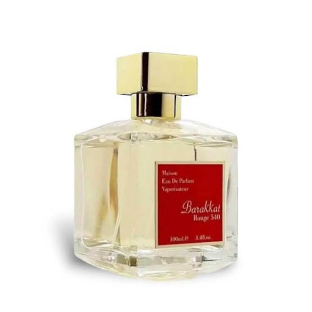 Maison Barrakat Rouge 540 EDP  100ML Unisex Long-Lasting Luxury blend of saffron, jasmine, cedar, ambroxan, ambergris Perfume
