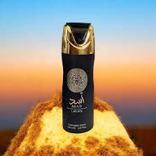 Asad Lattafa Perfumed Spray 200ML Body Deodrant Spray For Men Arabian Fragrance Long Lasting Lattafa Asad Body Spray