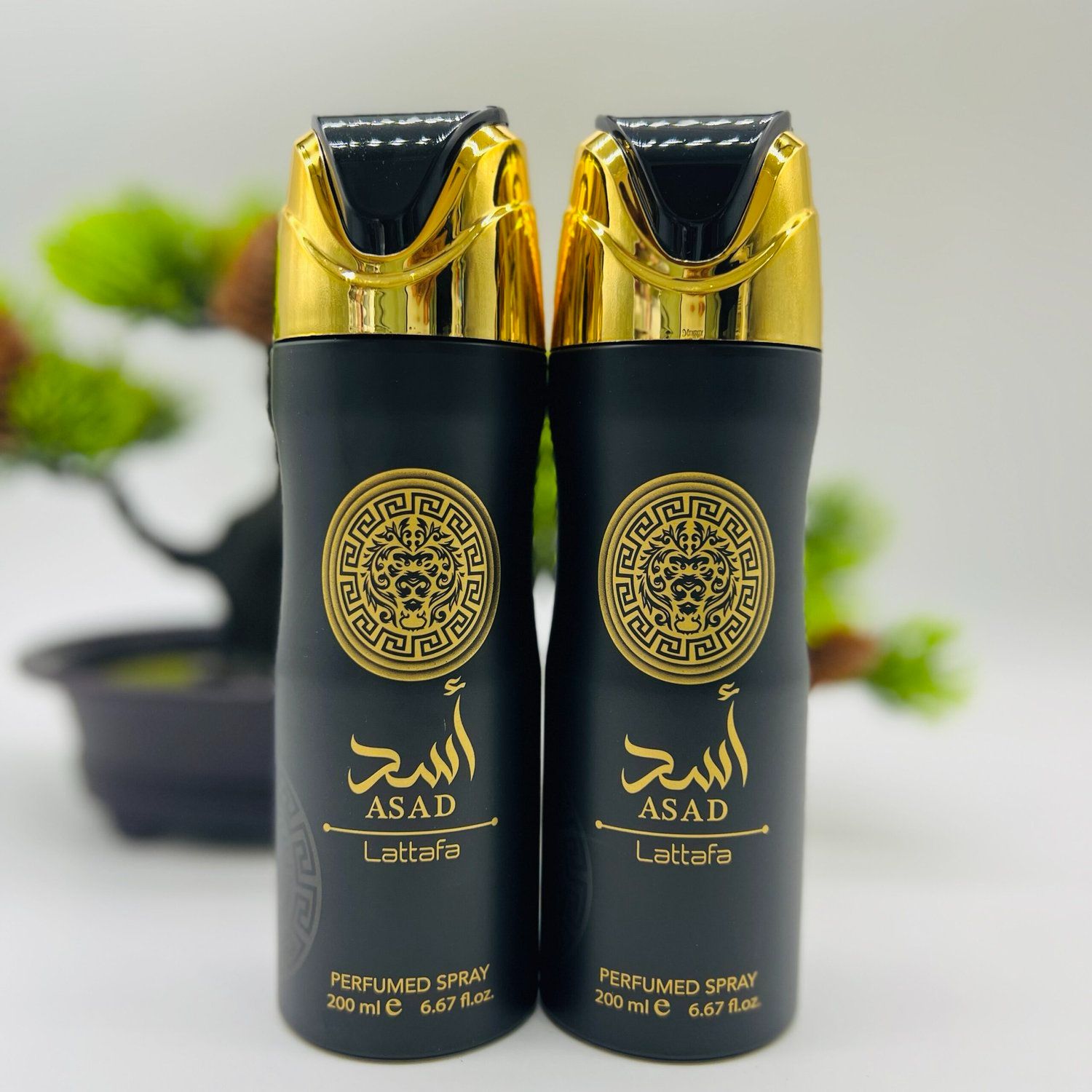 Asad Lattafa Perfumed Spray 200ML Body Deodrant Spray For Men Arabian Fragrance Long Lasting Lattafa Asad Body Spray