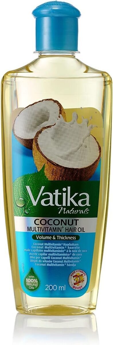 Vatika Coconut Enriched Hair Oil – Deep Nourishment for Dry & Damaged Hair 200ML