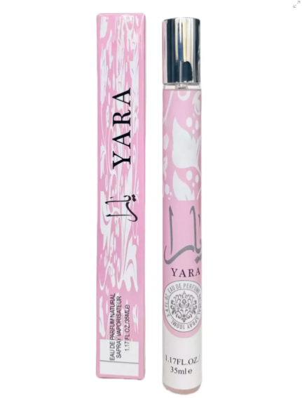 Yara pink EDP Travel Perfume 35ML– Sweet & Fresh floral fruity Long-Lasting Fragrance for Men & Women