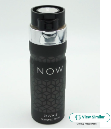 Rave Now Men’s Perfumed Body Spray 200ml – Long-Lasting Masculine Deodorant with Fresh, Woody & Spicy Notes for All-Day Confidence