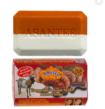 Tamarind & Goat Milk Herbal Soap – Brightening, Moisturizing & Gentle Exfoliation
