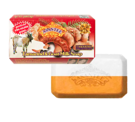 Tamarind & Goat Milk Herbal Soap – Brightening, Moisturizing & Gentle Exfoliation
