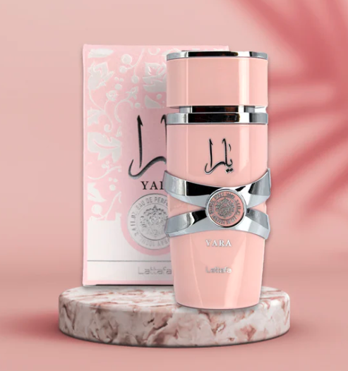 Lattafa Yara Pink Eau de Parfum for Women – 100ml | Sweet Floral Fruity Perfume with Vanilla & Musk
