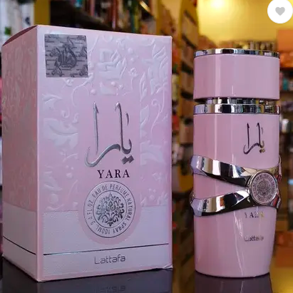 Lattafa Yara Pink Eau de Parfum for Women – 100ml | Sweet Floral Fruity Perfume with Vanilla & Musk