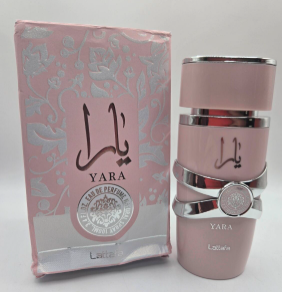Lattafa Yara Pink Eau de Parfum for Women – 100ml | Sweet Floral Fruity Perfume with Vanilla & Musk