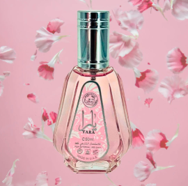 Lattafa Yara Eau de Parfum for Women – 50ml Sweet, Creamy & Floral Fragrance with Vanilla, Orchid & Tropical Notes