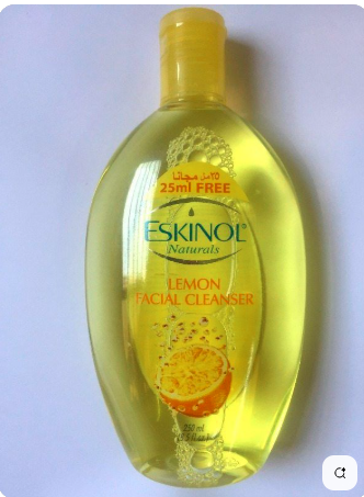 Eskinol Lemon Facial Deep Cleanser – Oil-Control & Brightening Cleanser with Real Lemon Extract – 225ml
