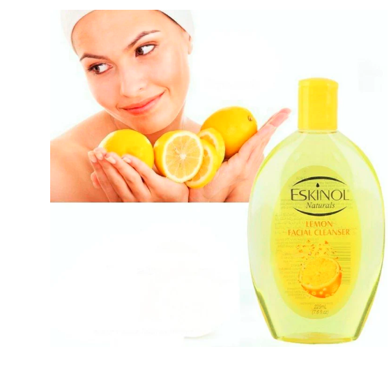 Eskinol Lemon Facial Deep Cleanser – Oil-Control & Brightening Cleanser with Real Lemon Extract – 225ml