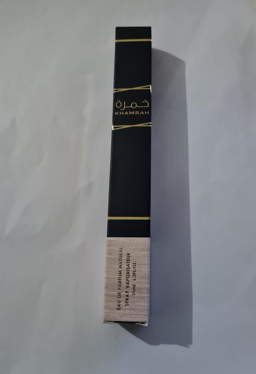 Lattafa Khamrah Eau de Parfum 35ml – Unisex Long-Lasting Luxury Perfume