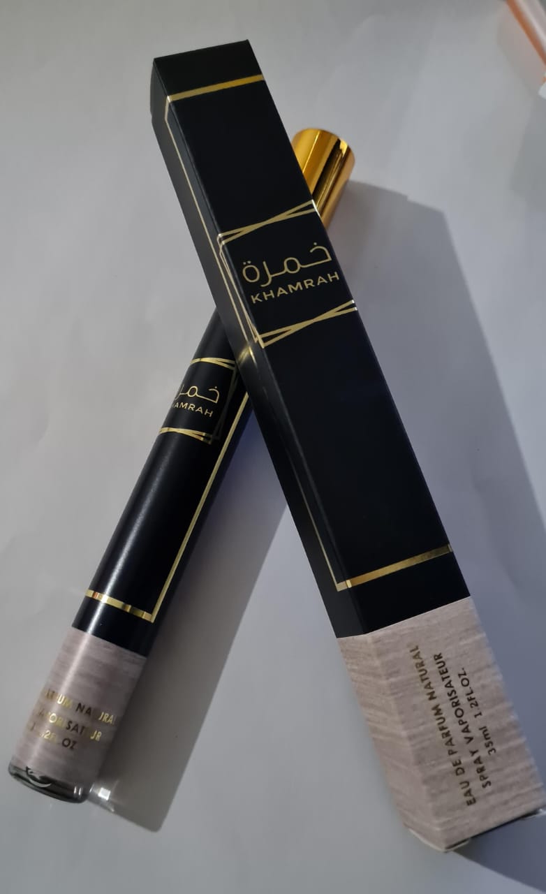 Lattafa Khamrah Eau de Parfum 35ml – Unisex Long-Lasting Luxury Perfume