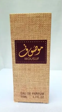 Mousuf Eau de Parfum 50ml by Ard Al Zaafaran – Long-Lasting Oriental Oud Perfume with Warm Woody and Sweet Notes