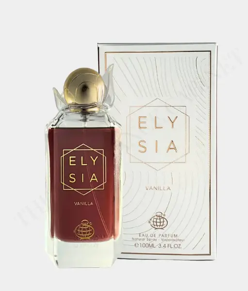 Fragrance World Elysia Vanilla Eau de Parfum 100ml – Luxuriously Warm, Sweet & Sensual Fragrance