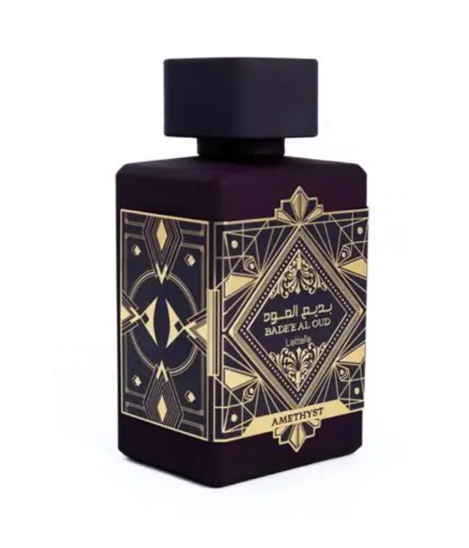 Lattafa Bade’e Al Oud Amethyst Eau de Parfum 100ml – Long-Lasting Sweet Vanilla Amber Floral Unisex Perfume