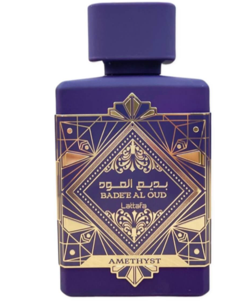 Lattafa Bade’e Al Oud Amethyst Eau de Parfum 100ml – Long-Lasting Sweet Vanilla Amber Floral Unisex Perfume