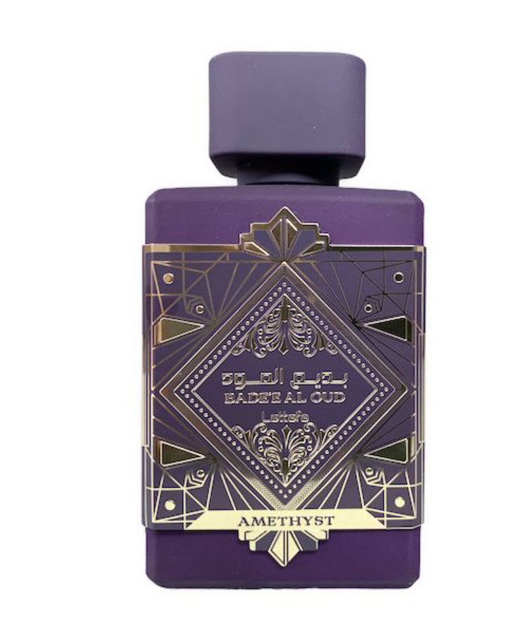 Lattafa Bade’e Al Oud Amethyst Eau de Parfum 100ml – Long-Lasting Sweet Vanilla Amber Floral Unisex Perfume