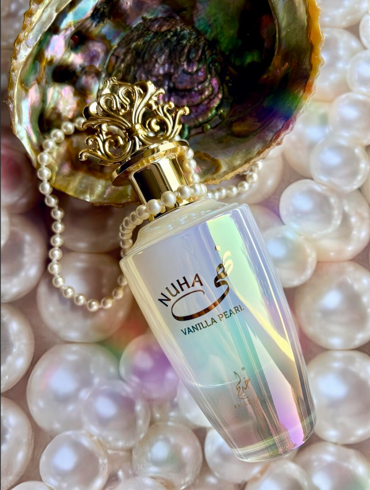 Nuha Vanilla Pearl Eau de Parfum 100ml – Long-Lasting Sweet Vanilla Perfume for Women
