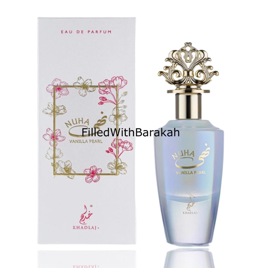 Nuha Vanilla Pearl Eau de Parfum 100ml – Long-Lasting Sweet Vanilla Perfume for Women