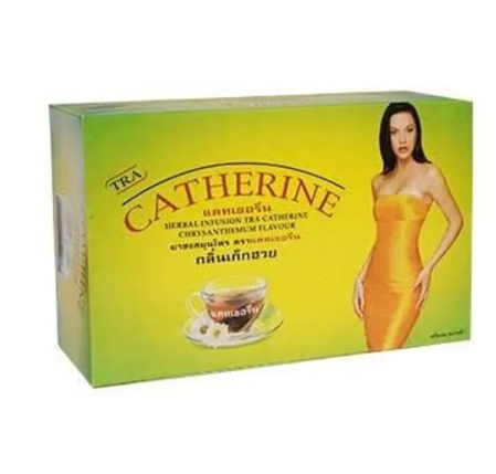 SLIMMING TEA Catherine Tea Chrysanthemum Herbal Weightloss - 32 Bags Green