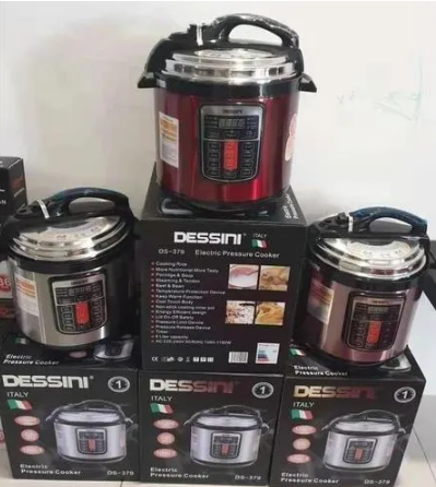 *6 Litre Dessini Electric Pressure Cooker* *ly* 🥏🏄🏽‍♀️ ( *We Value you* )👨🏻 *Loyalty for Royalty* 🧏🏻‍♀️ 6 pre-programmed menu (Rice, Cake, Chicken, Soup, Bean/Beff, Manual Cook) 5 built-in saf