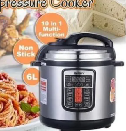 *6 Litre Dessini Electric Pressure Cooker* *ly* 🥏🏄🏽‍♀️ ( *We Value you* )👨🏻 *Loyalty for Royalty* 🧏🏻‍♀️ 6 pre-programmed menu (Rice, Cake, Chicken, Soup, Bean/Beff, Manual Cook) 5 built-in saf