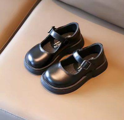 SXCHEN Kids Shoes girl Martin Boots English  Children's Boots Baby Leather Boots Martin Boots Girl Short Boots Fashion Boots School Shoes Anti-sl