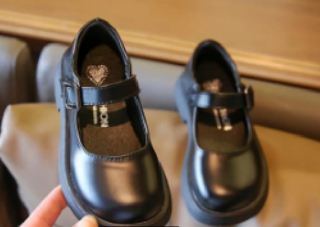 SXCHEN Kids Shoes girl Martin Boots English  Children's Boots Baby Leather Boots Martin Boots Girl Short Boots Fashion Boots School Shoes Anti-sl