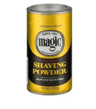 Extra Strength Magic Shaving Powder helps stop razor bumps